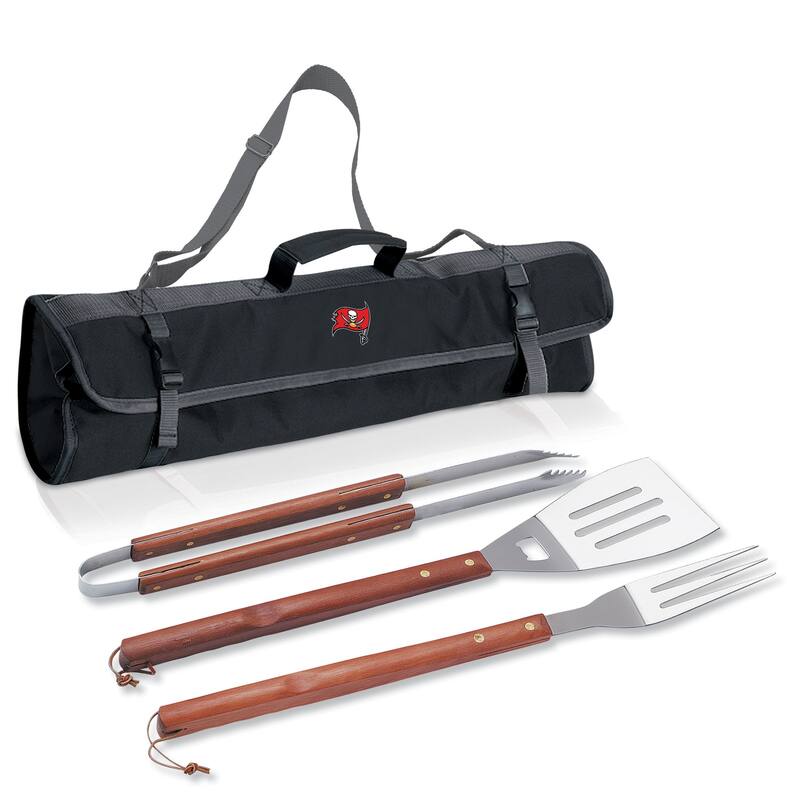 Tampa Bay Buccaneers 3-piece BBQ Tote Bag Set