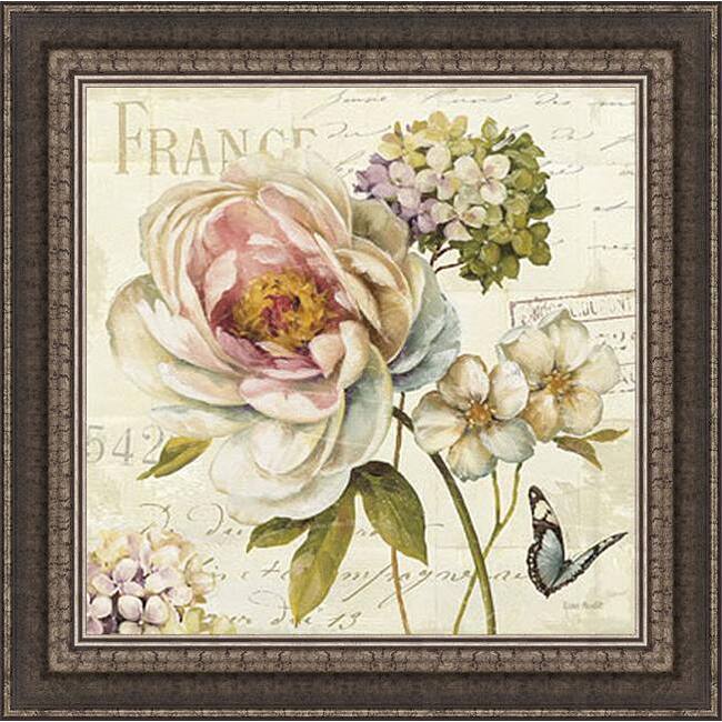 Lisa Audit 'Marche de Fleurs III' Framed Print Art