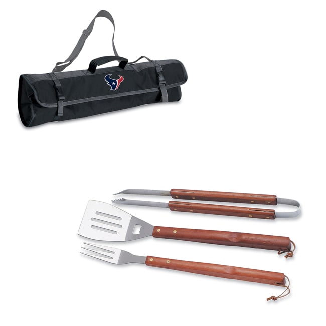 Picnic Time Houston Texans 3 piece Bbq Tote