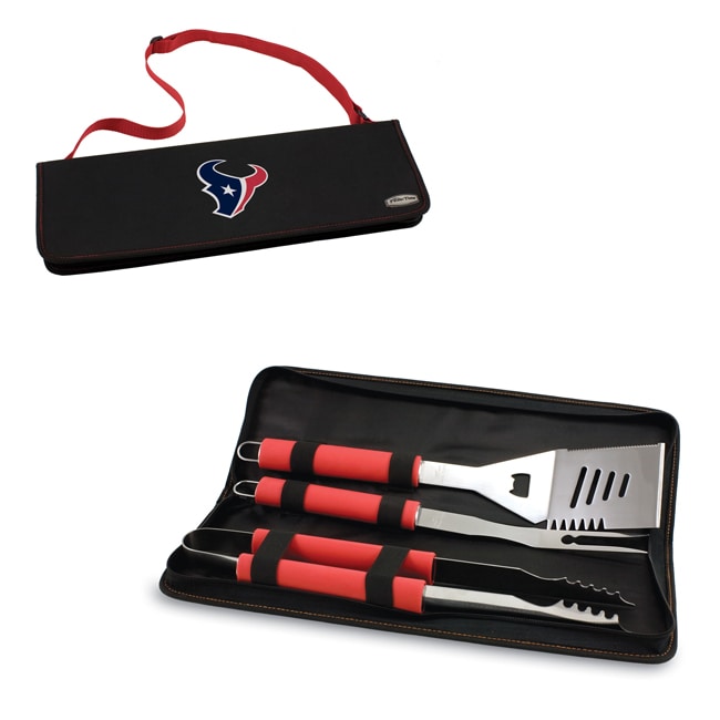 Picnic Time Houston Texans Metro Bbq Tool Tote