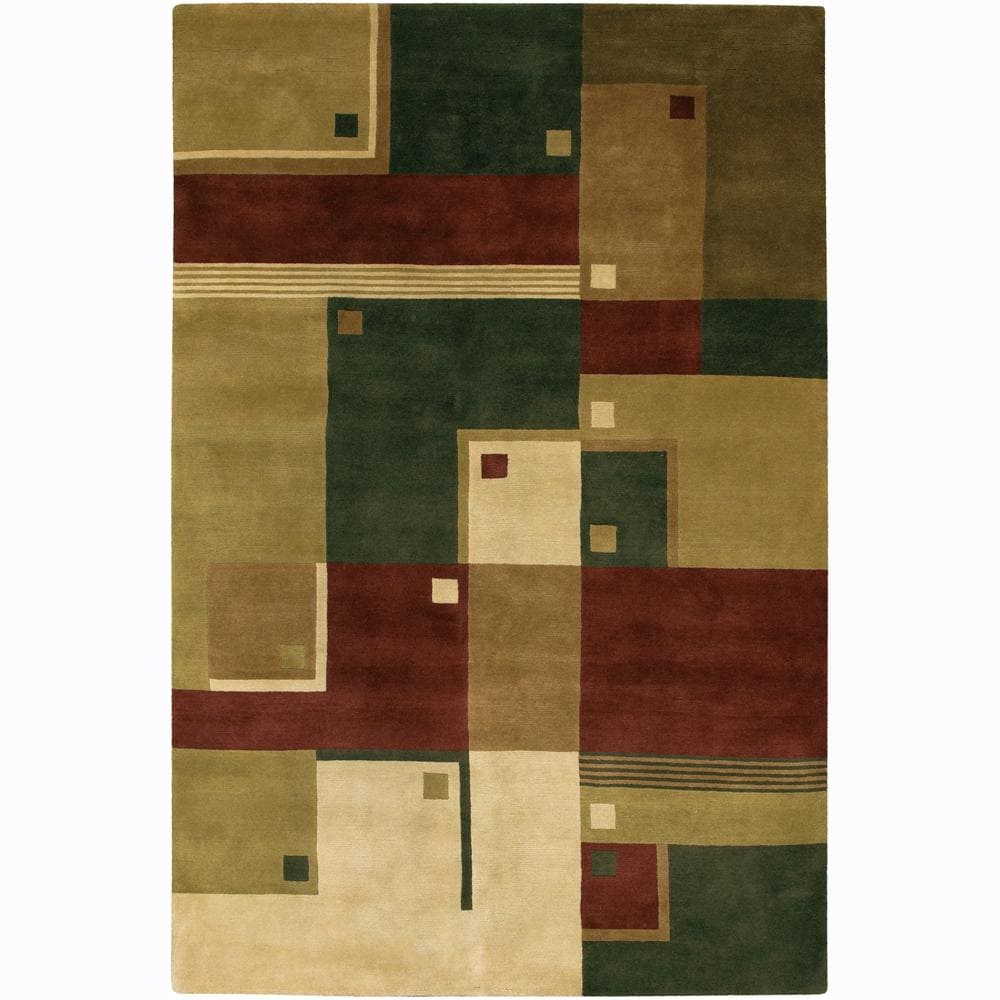 Hand knotted Mandara Wool Runner Rug (26 X 76)