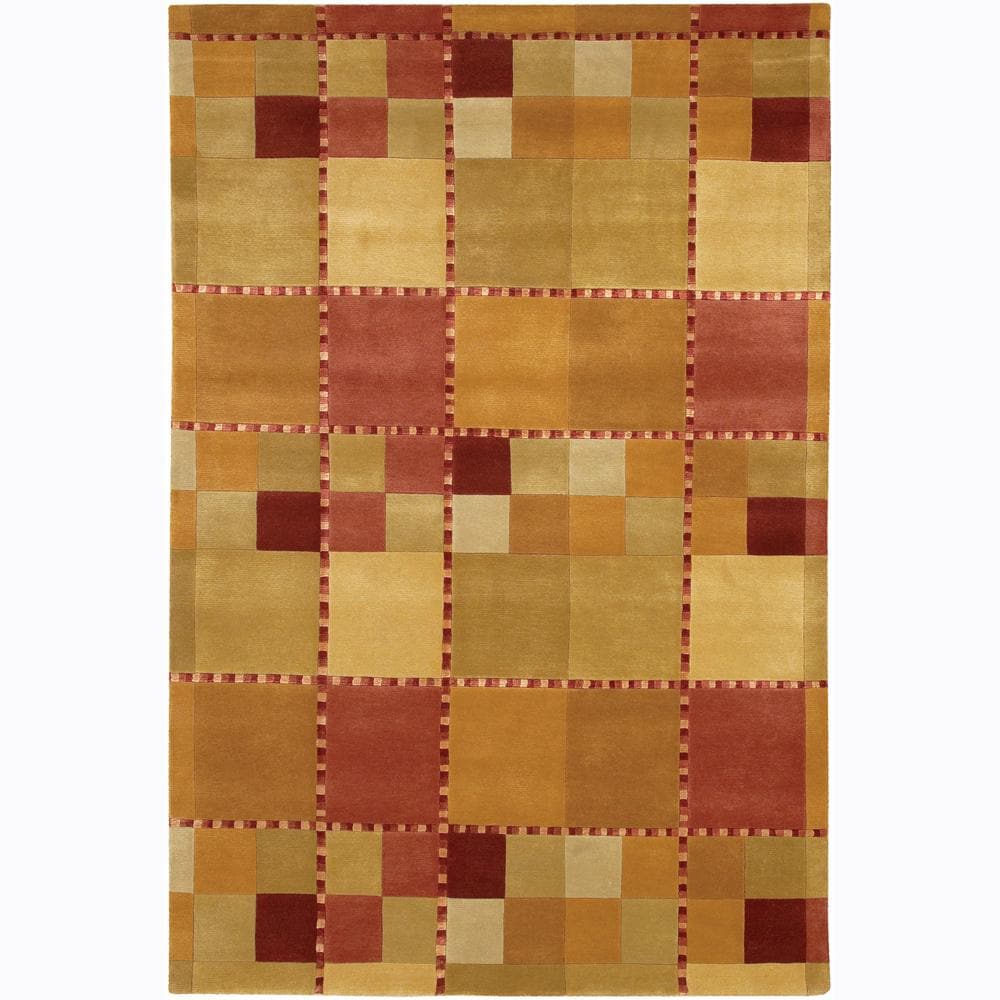 Hand knotted Mandara Wool/viscose Rug (26 X 76)