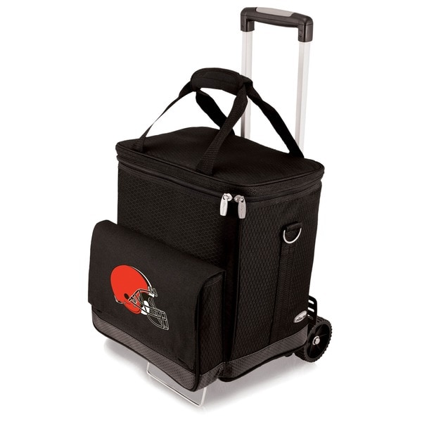 Picnic Time Cleveland Browns Cellar & Trolley - Black. Opens flyout.
