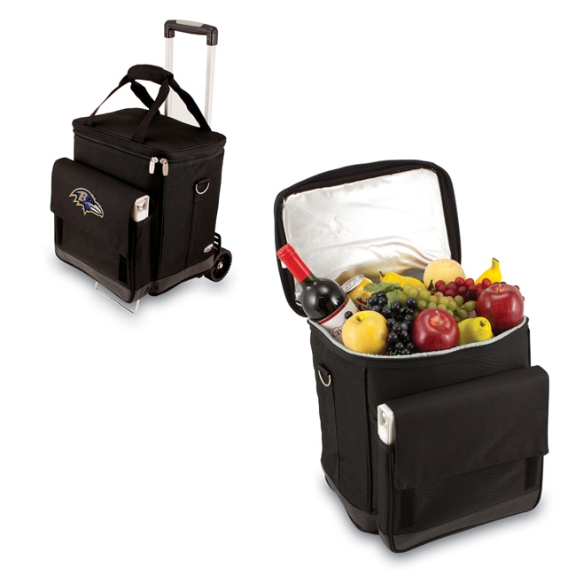 Picnic Time Baltimore Ravens Cellar   Trolley