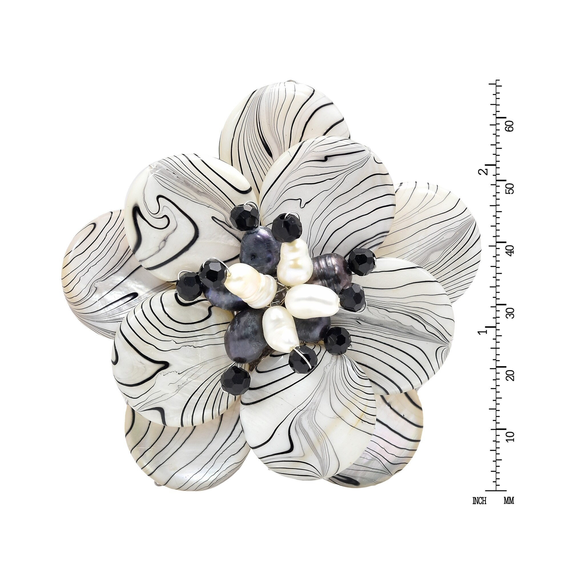 floral brooch