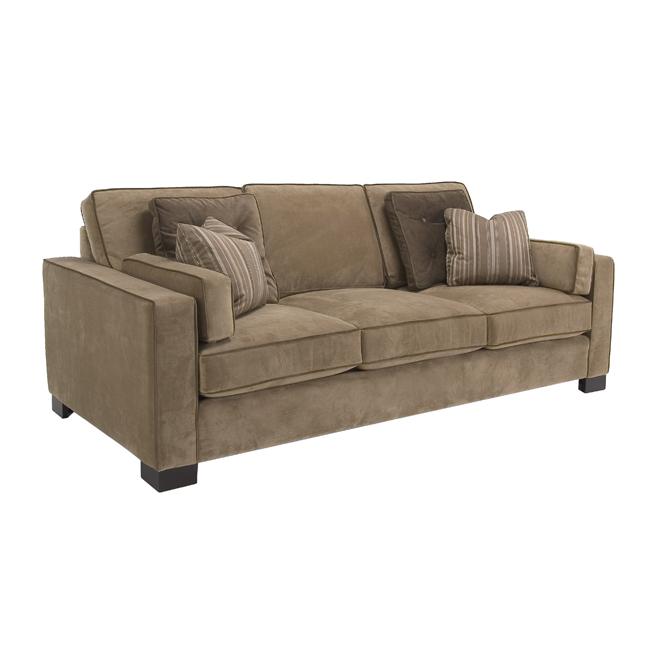 Tuscany Camel Fabric Velvet Sofa