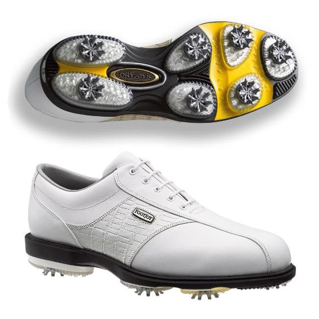 FootJoy DryJoys Sport White/ White Golf Shoes - 13029668 - Overstock ...