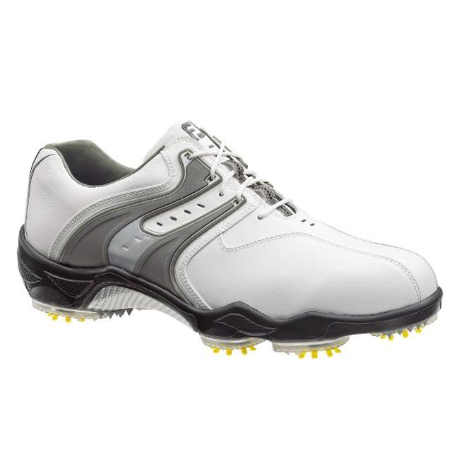 FootJoy DryJoys White/ Grey Golf Shoes - Overstock™ Shopping - Top ...