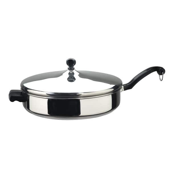 My-Choice Non-Stick Sauce Pan with Lid Red 18cm