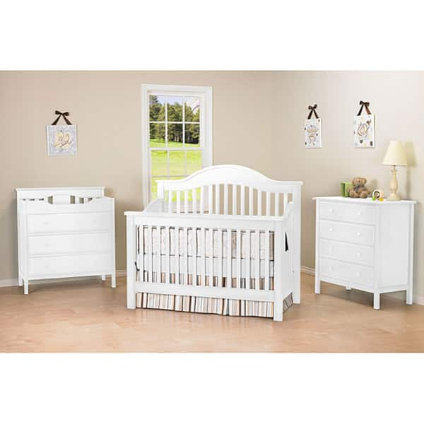 Shop Davinci Jayden 4 In 1 Crib With Toddler Rail In White