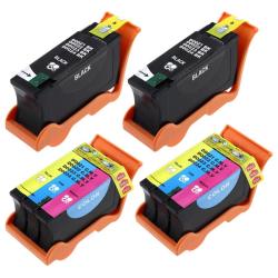 Black and Color Ink Cartridge for Dell P713W/ V515W (Pack of 4) Eforcity Inkjet Cartridges