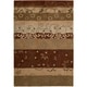 preview thumbnail 24 of 22, Nourison Contour Classic Damask with Scrolling leaves and Geometric Shapes Hand-tufted Area Rug 5' x 7'6" - Multi - Rectangle