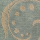 preview thumbnail 5 of 4, Nourison Contour Luminous Oversized Scrolling Leaves White Grey Hand-tufted Area Rug
