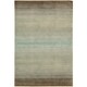 preview thumbnail 2 of 19, Nourison Contour Transitional Ombre Watercolor Blues, Grey and Green Hand-tufted Area Rug 3'6" x 5'6" - Beige - Rectangle