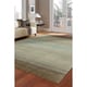 preview thumbnail 1 of 19, Nourison Contour Transitional Ombre Watercolor Blues, Grey and Green Hand-tufted Area Rug