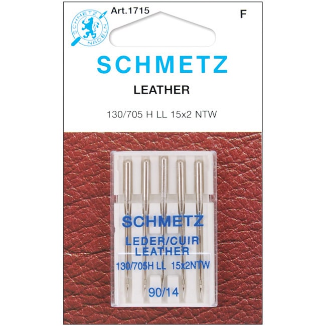 Schmetz Silvertone Sewing machine Leather Needles (set Of Five)