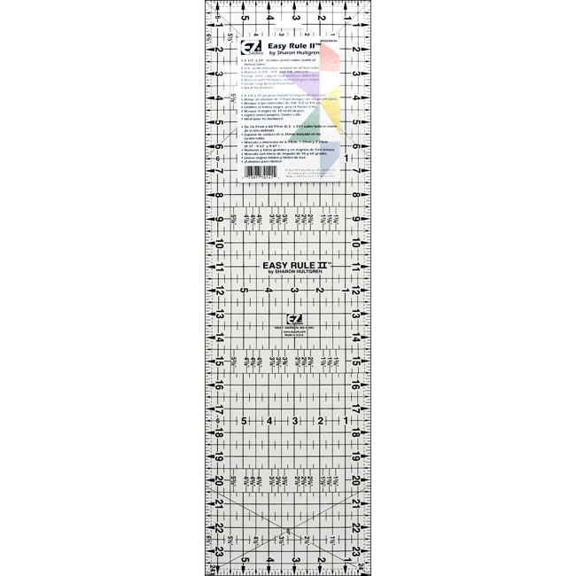 Wrights Easy Rule Ii Clear Acrylic Ruler