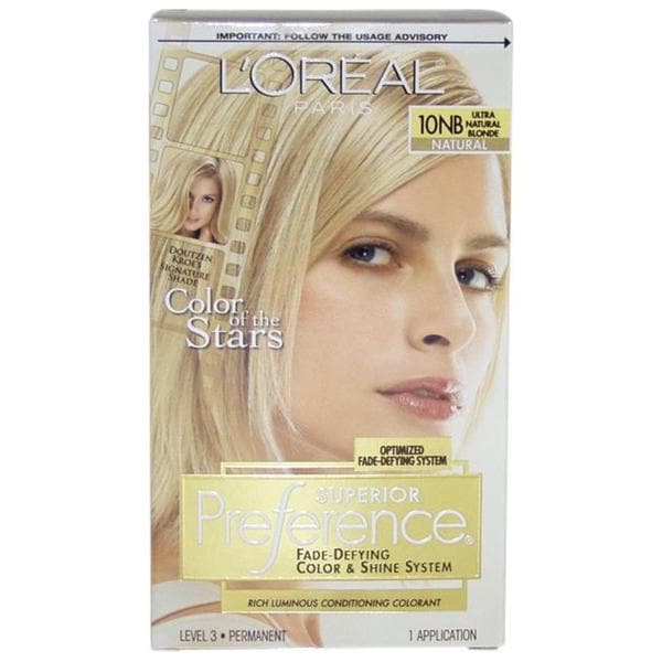 Shop L Oreal Natural Superior Preference Fade Defying Color 10nb