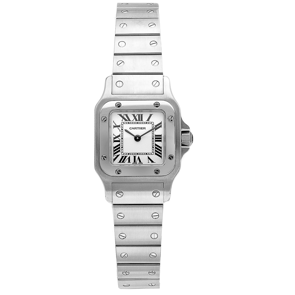 Cartier Women's Santos Watch - 13853308 - Overstock.com Shopping - Big ...