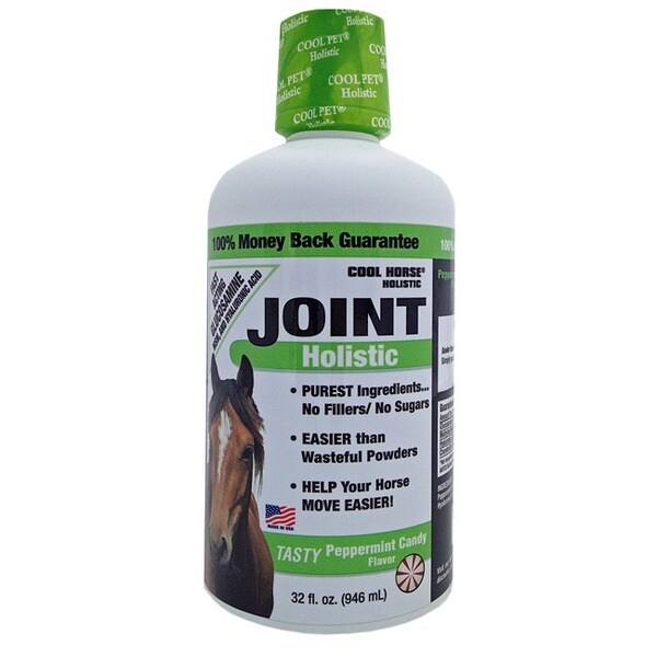Cool Horse 32 ounce Peppermint Flavor Holistic Joint Care Formula Cool Horse Equestrian Supplies