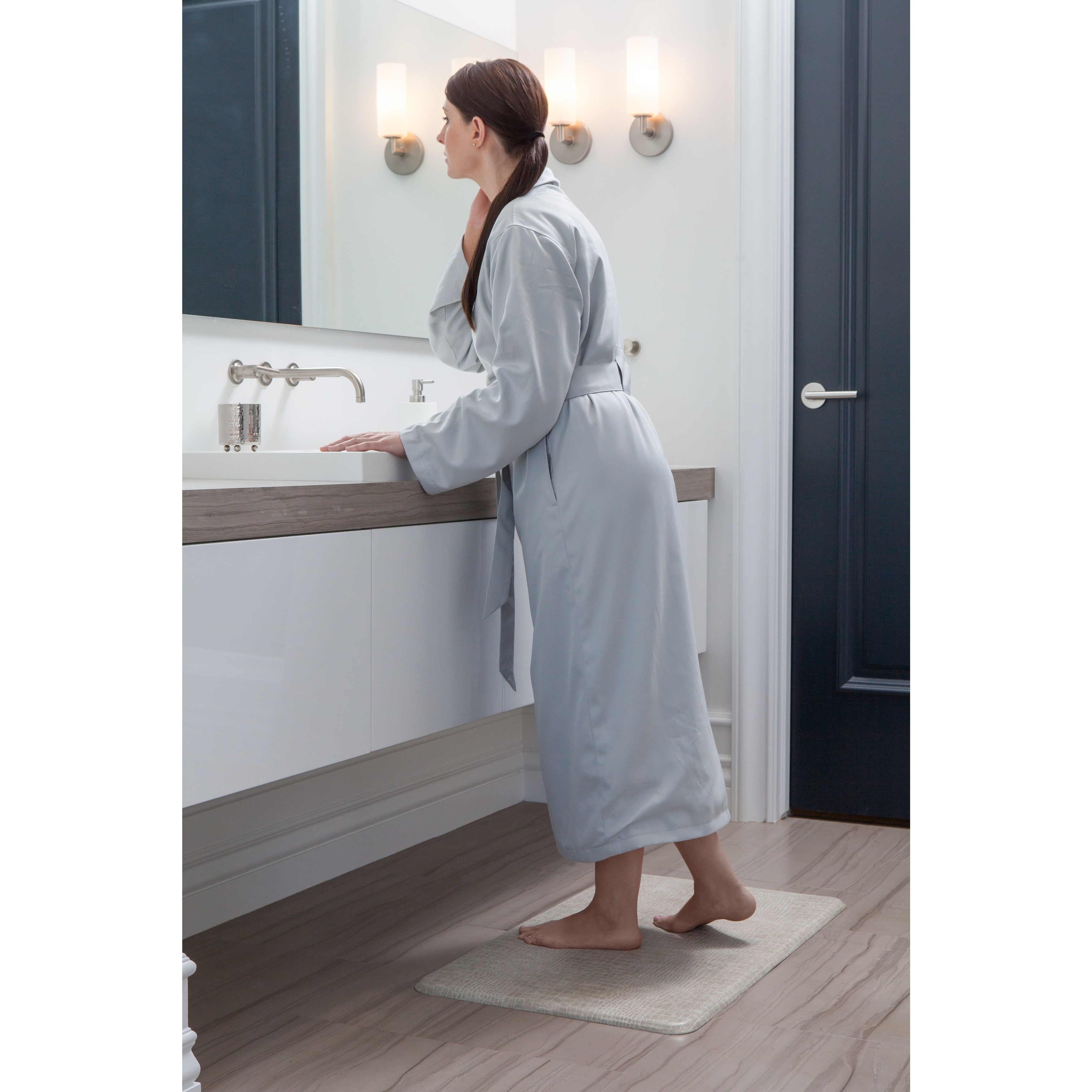 Imprint Cobblestone Anti-fatigue Comfort Mat - 1'8 x 3' - Bed Bath & Beyond  - 6206097