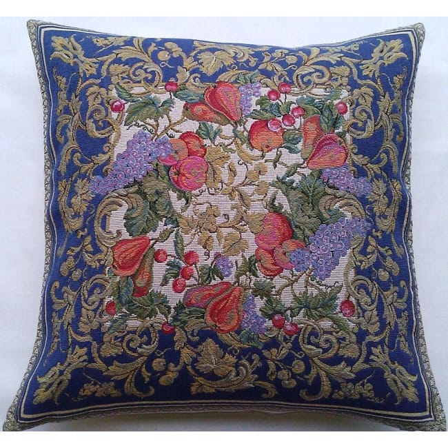 Corona Decor Italian-Woven Harvest Decorative Throw Pillow