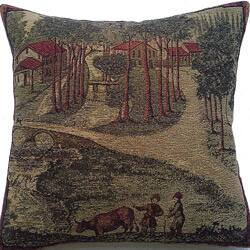 Shop Corona Decor Belgium Woven Old World Decorative Pillow Free