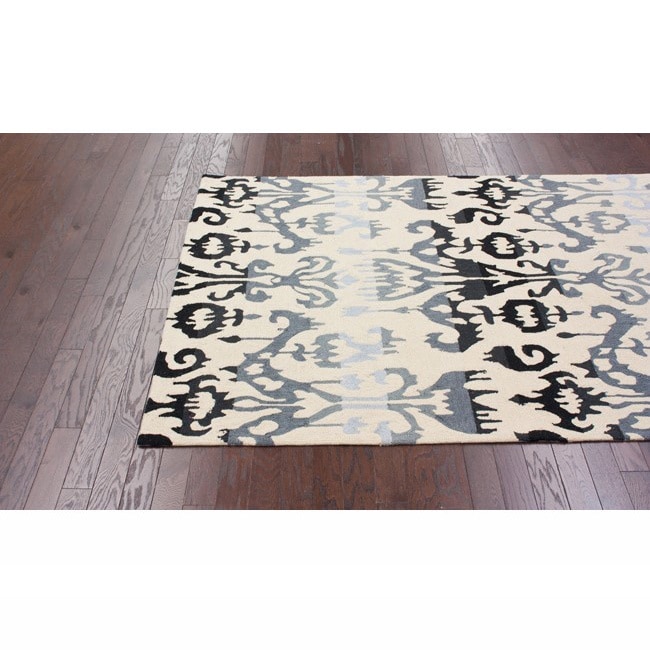 Nuloom Handmade Moden Ikat Rug (5 X 8)