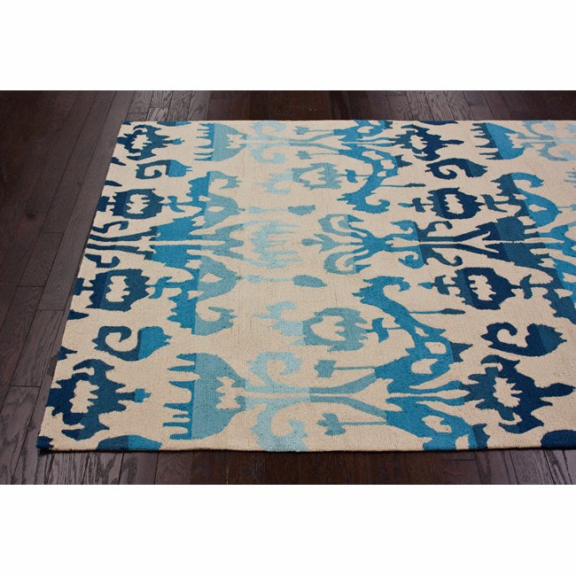 Nuloom Handmade Moden Ikat Rug (5 X 8)