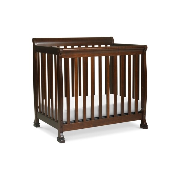 davinci kalani mini crib grey