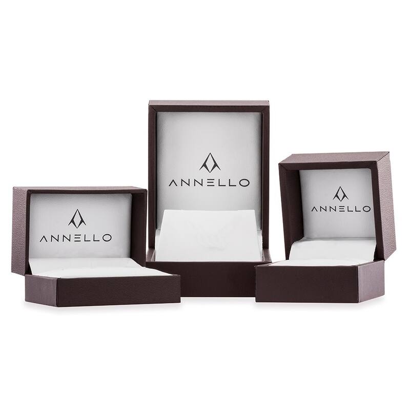 Annello by Kobelli 14k Yellow Gold 1/6ct TDW Diamond Wedding Band