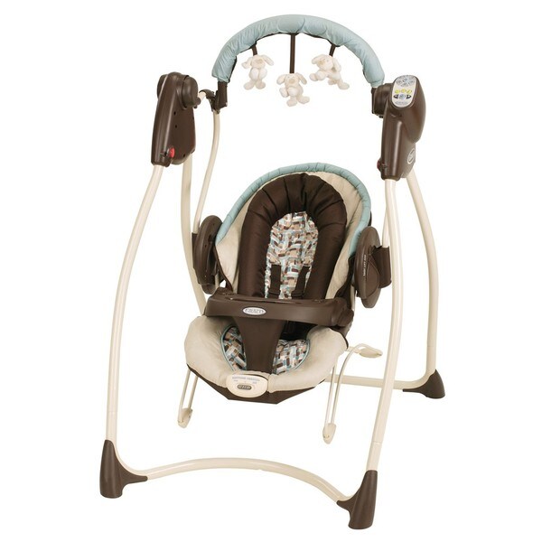 2 in 1 bouncer swing