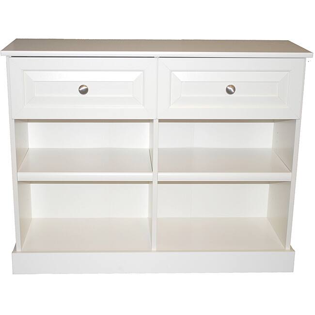 Akadahome Multipurpose Antique White Hallway Storage Console