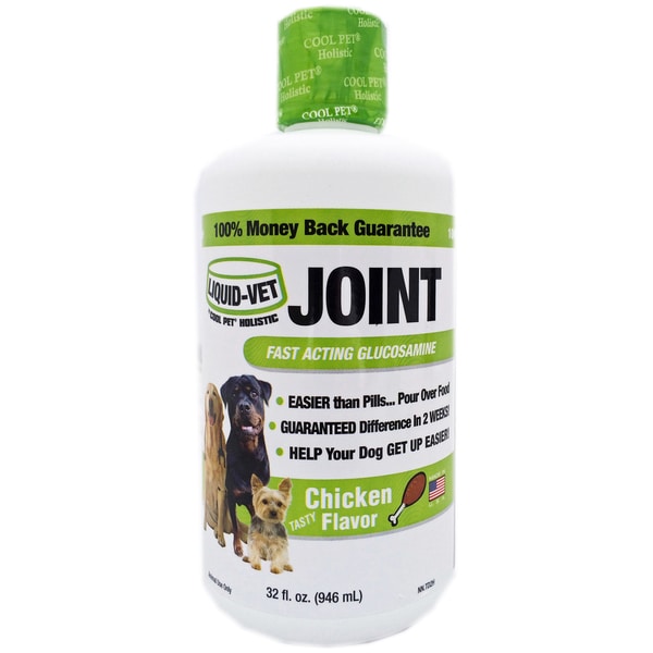 Liquid Vet Chicken Flavor Holistic Joint Formula   32 ounce Economy