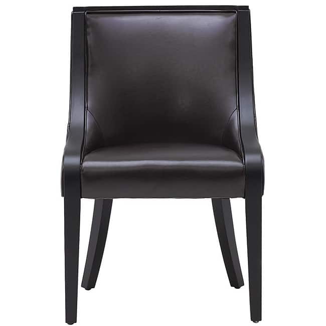 Sunpan India Bonded Leather Dining Chair