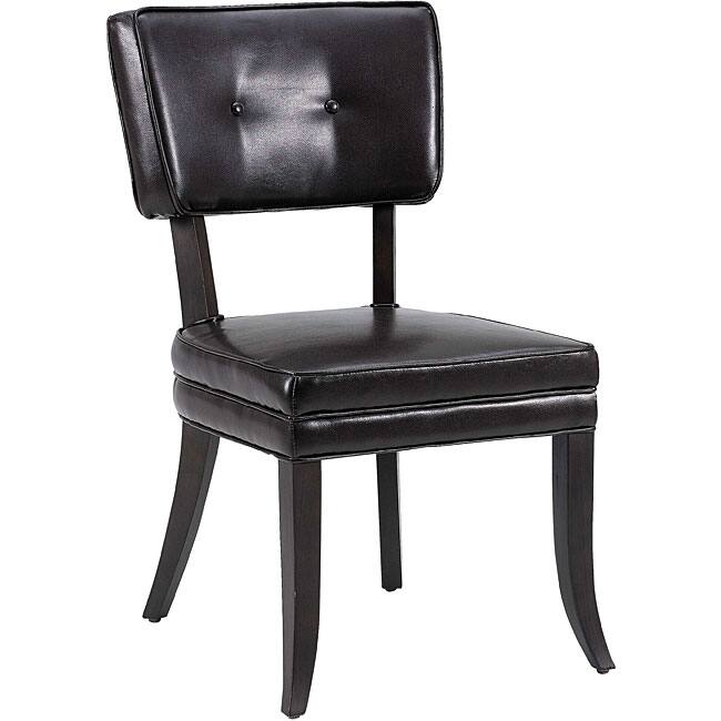 Sunpan Amelia Solid Wood Brown Dining Chair (Set of 2)