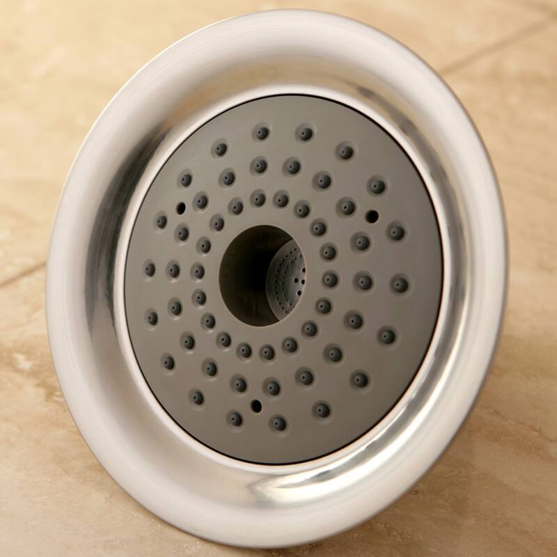 Kingston Brass Shower Scape 6-Inch Plastic Adjustable Shower Head