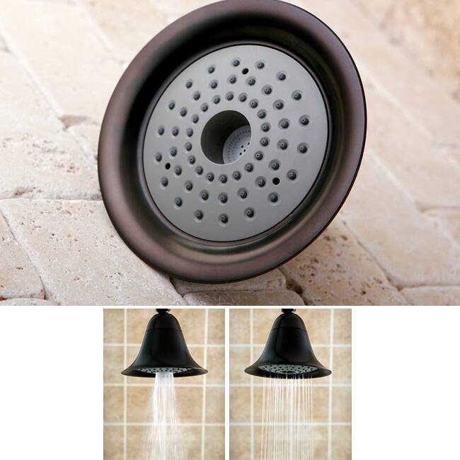 High Velocity Air Enhancing Oil Rubbed Bronze Showerhead