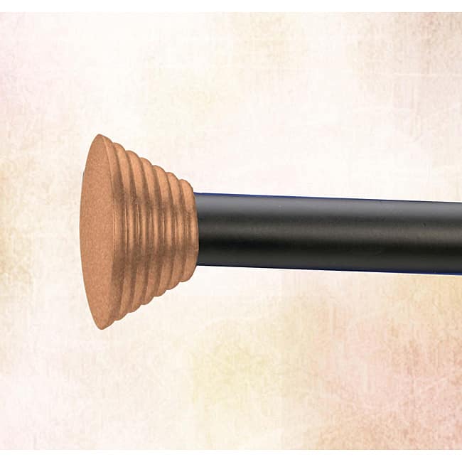 Gold Cyclone Design Finials (Set of 2)