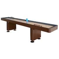 Hathaway Challenger 9-foot Walnut Finish Shuffleboard