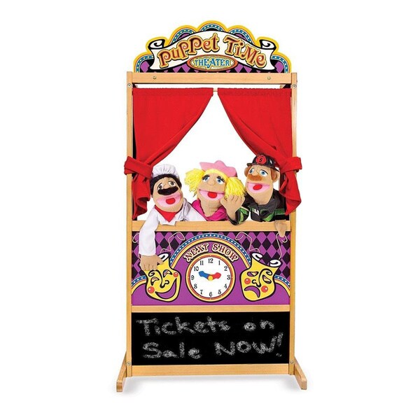 melissa & doug deluxe puppet theater