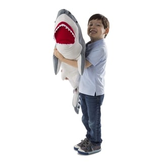 melissa and doug shark stuffed animal