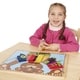 preview thumbnail 2 of 1, Melissa & Doug Basic Skills Wooden Learning Board - Multi