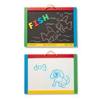 Melissa & Doug Magnetic Chalkboard/ Dry-Erase Board Set