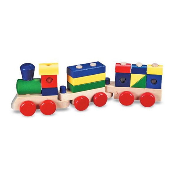 Melissa & Doug Stacking Train Play Set   13862886  