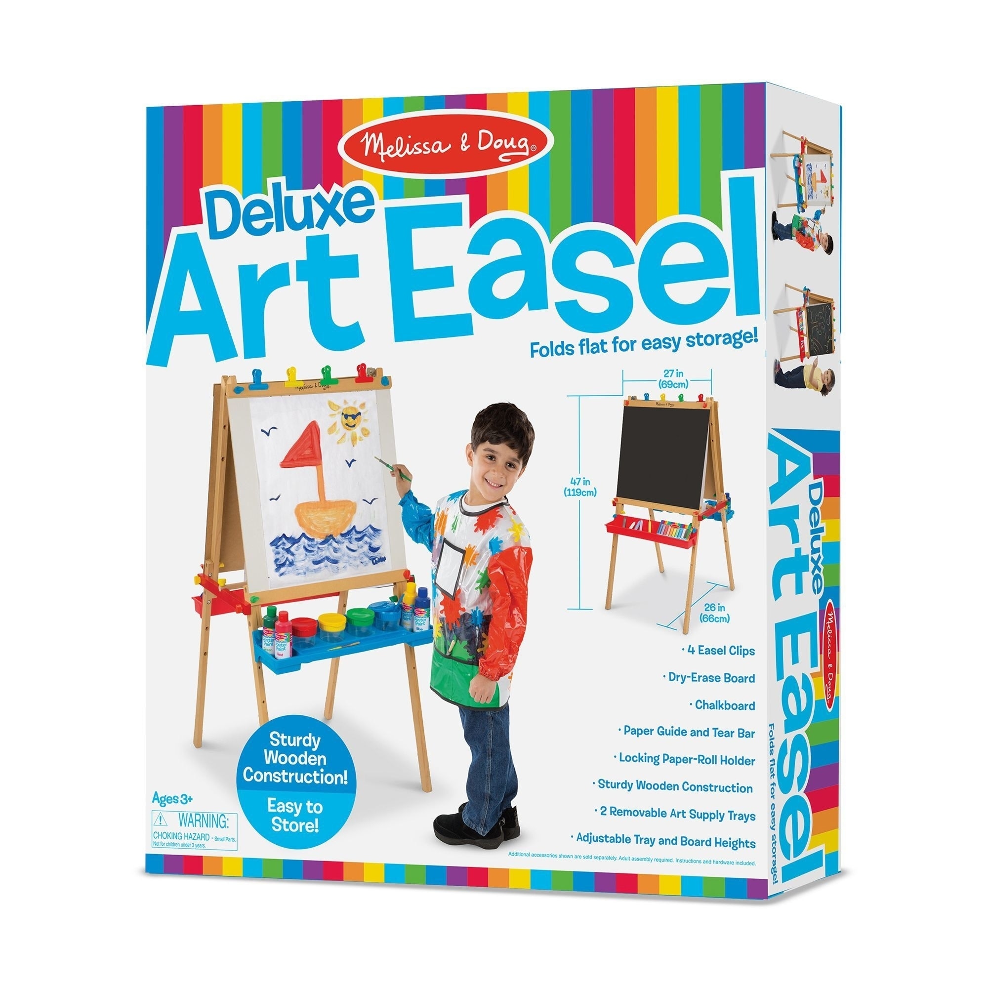 Developing Creativity With The Melissa And Doug Easel - MommyThrives