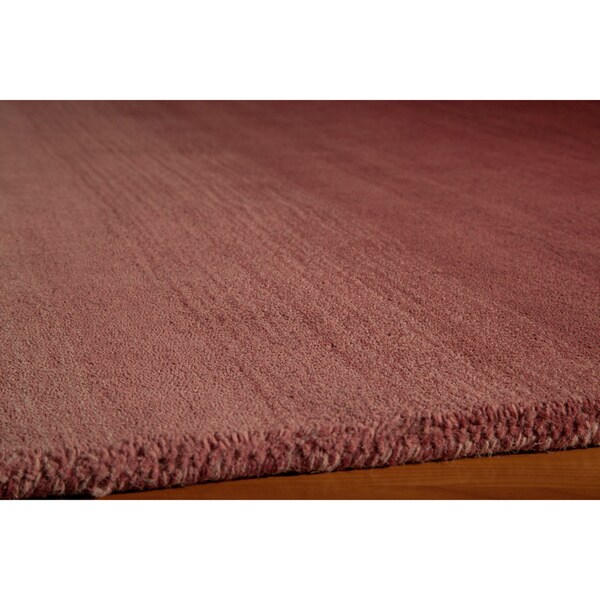 Momeni Metro Plum Hand-Tufted Wool Rug - 5' x 8'
