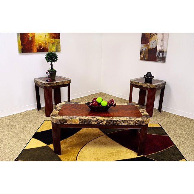 Marbella Cherry Coffee Table Set