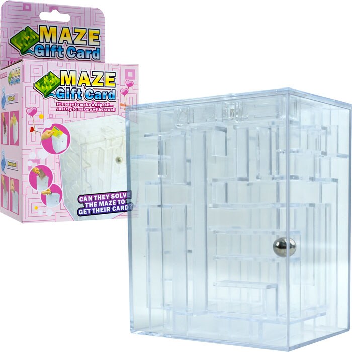 Shop Maze Brainteaser Puzzle Unlocks Gift Card Compartment ...