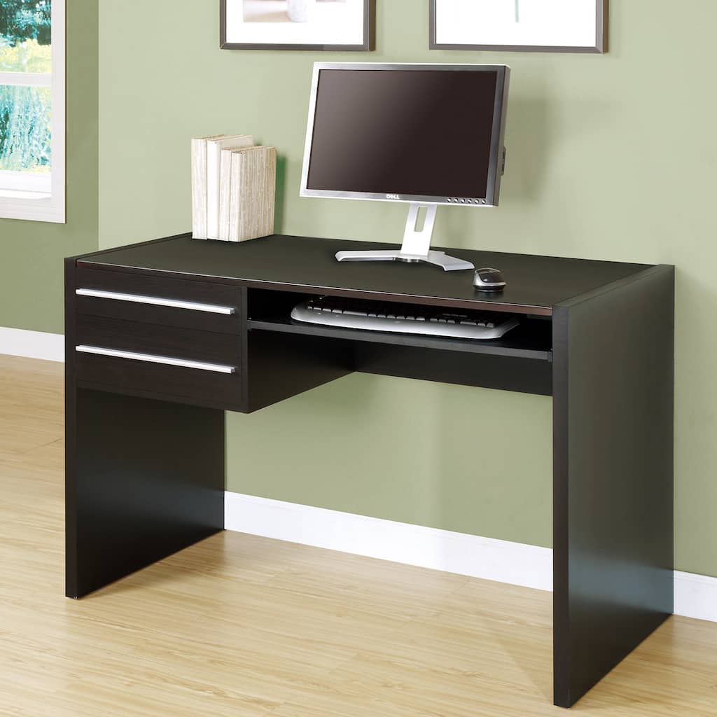 CAPPUCCINO HOLLOW-CORE 48"L COMPUTER DESK